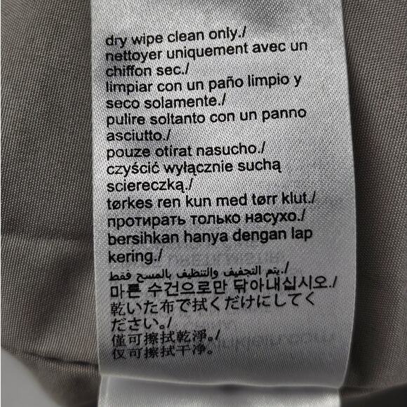 CALVIN KLEIN WOMEN'S GRAY CITY NYLON SHOULDER CROSSBODY BAG LIGHT 10"L x 5"H - Picture 16 of 16